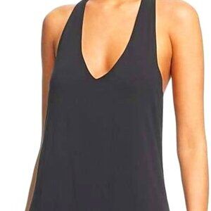 KENNETH COLE RACER BACK MAXI DRESS